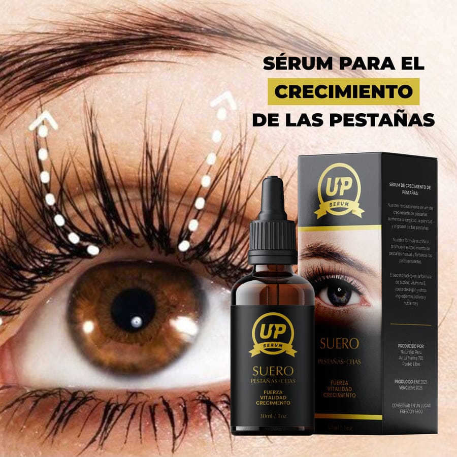 SERUM UP PRO 30 ML - PESTAÑAS Y CEJAS ABUNDANTES EN 4 SEMANAS